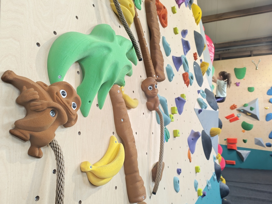 L'escalade pour les enfants à