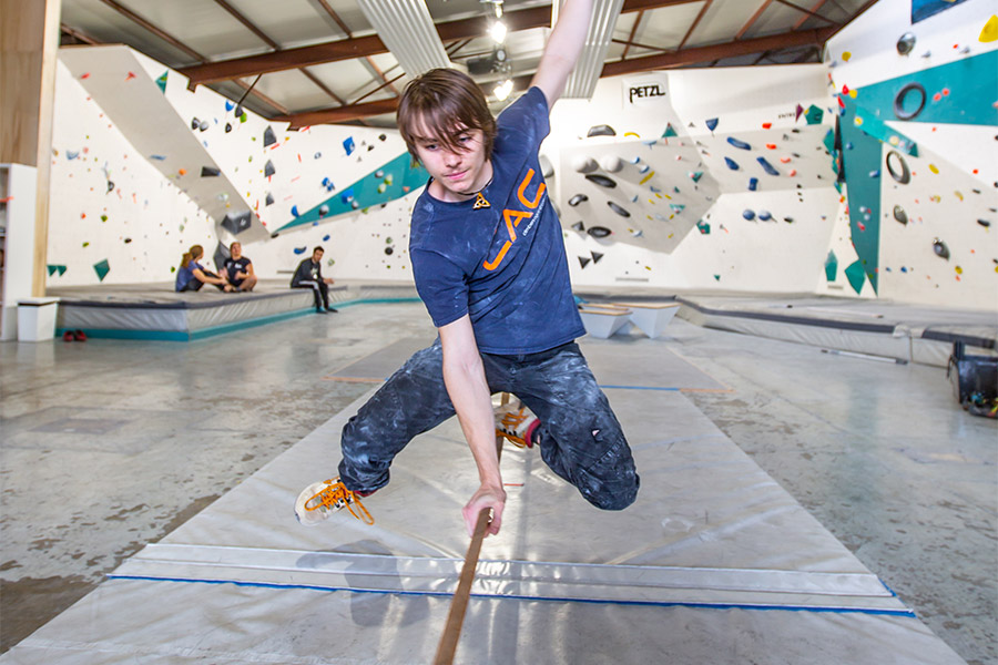 Slackline à Poitiers
