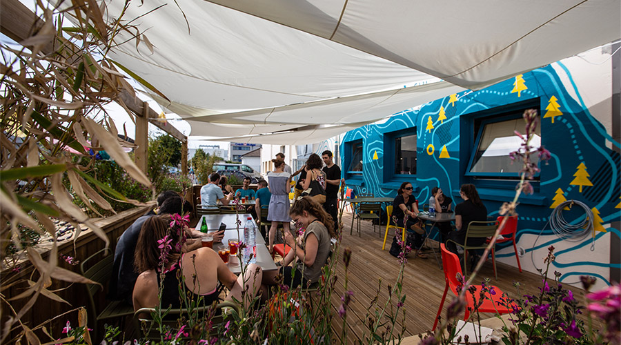 Terrasse restaurant Poitiers