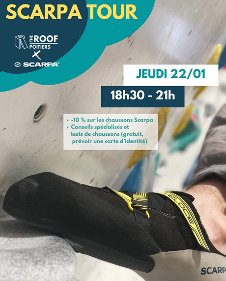 SCARPA TOUR - 22 janvier