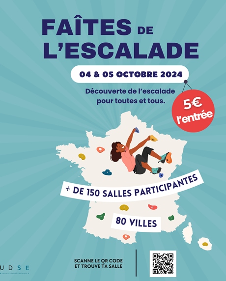 Faîtes de l'escalade !