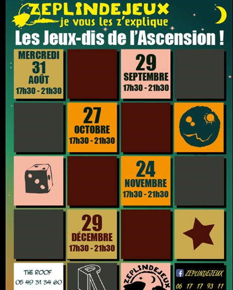Les jeudis jeux - Zeplindejeux